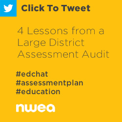 推特:大型地区评估审计的4个教训https://ctt.ec/3b3y7+ edchat #assessmentplan #education