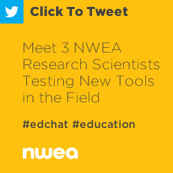 推特:与3名正在测试该领域新工具的NWEA研究科学家见面https://ctt.ec/E6hdG+ #edchat #education