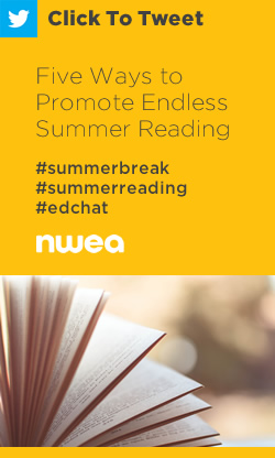 推文：五种方式促进无尽的夏天阅读https://ctt.ec/mj1a4+ #summerbreak #summerreading #edchat