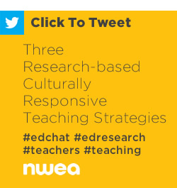Tweet：三种基于研究的文化响应教学策略https://ctt.ac/mspV2+#教育聊天#教育研究#教师#教学