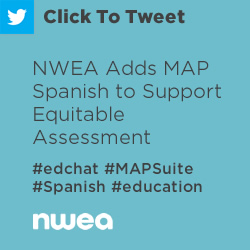 Tweet：NWEA添加地图西班牙语支持公平评估https://ctt.ec/ma1x3+ #edchat #mapsuite #spanish #education @minnichc