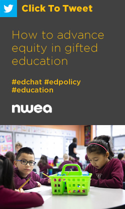 推特：如何推进天才教育的公平https://nwea.us/2t6CNV9 #教育聊天#教育政策#教育公平