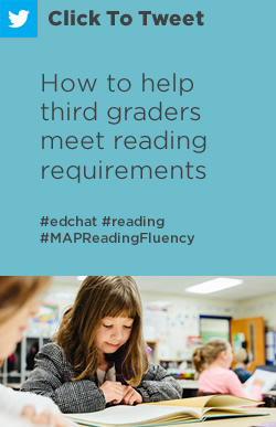 推特:如何帮助三年级学生达到#阅读要求https://nwea.us/38OH3aW #edchat # mapreading流利
