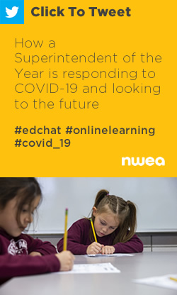 推特:年度管理者如何应对COVID-19并展望未来https://nwea.us/3eqkQnQ #edchat #onlinelearning # covid19
